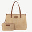 Raffia Woven Tote Bag