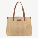Raffia Woven Tote Bag