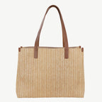 Raffia Woven Tote Bag