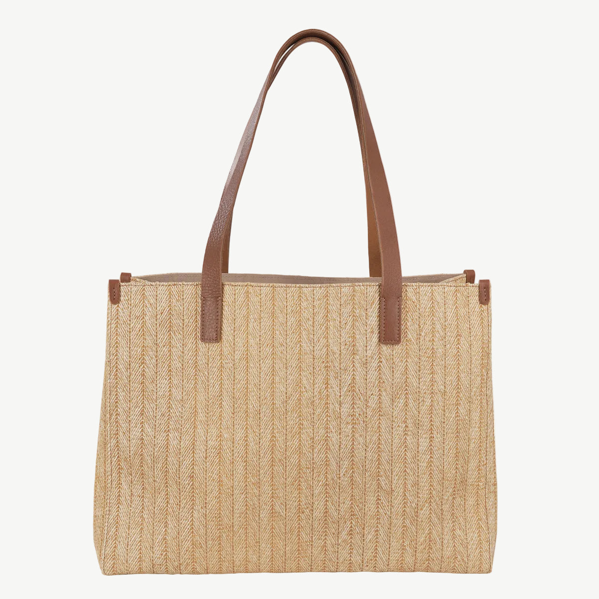 Raffia Woven Tote Bag