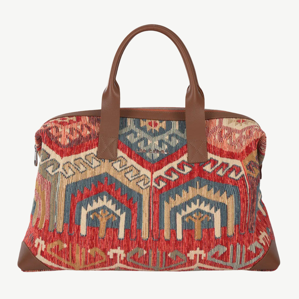 Patterned Duffle Bag