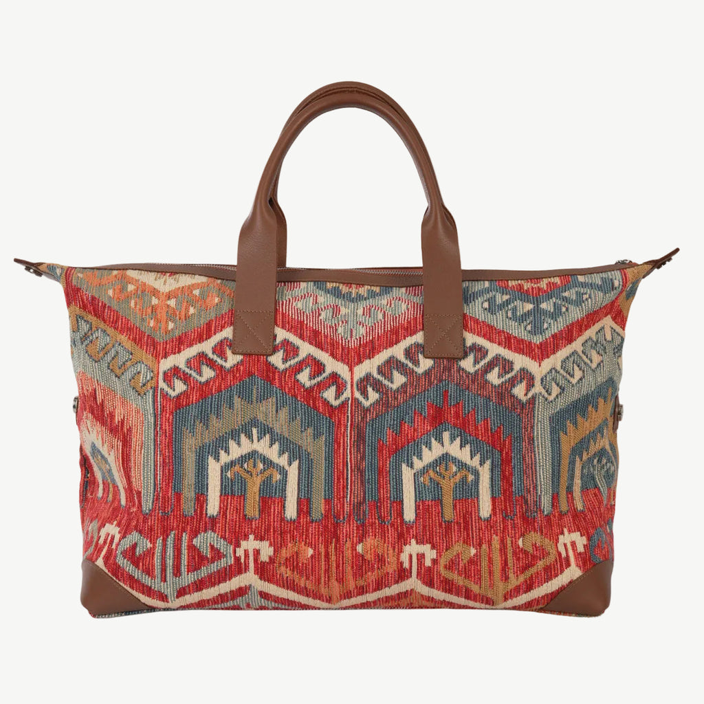 Patterned Duffle Bag