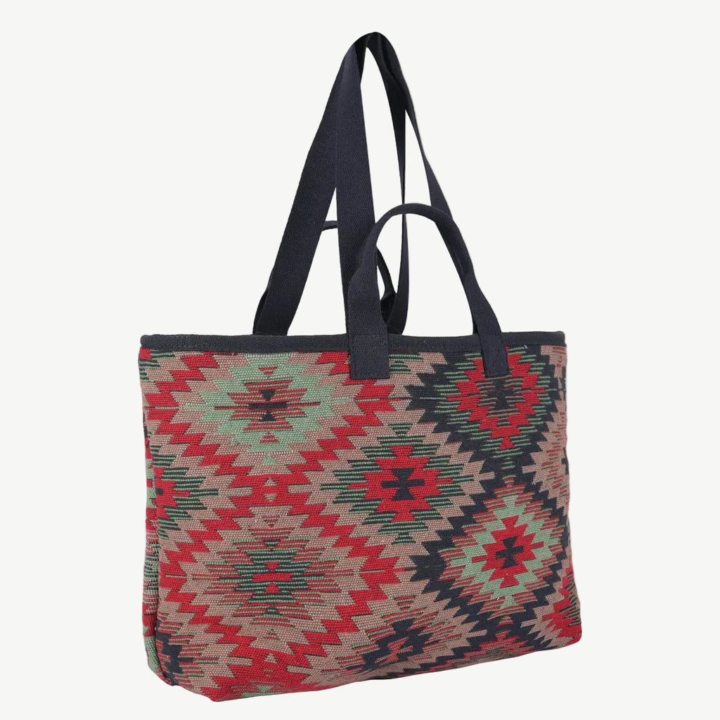 Tribal Geometric Tote